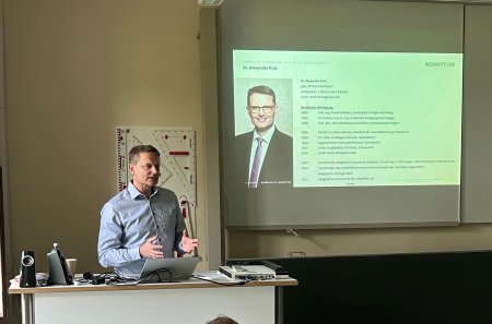AUTOR: HS OG/Schaeffler | TITLE: Einblicke in die Praxis:  | DESCRIPTION: Spannender Management-Beitrag von Schaeffler-Werkleiter bei unserem MBA Part-Time General Management