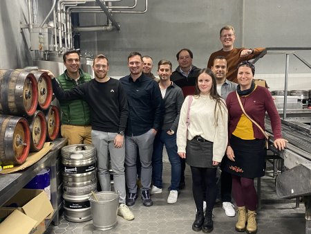 AUTOR: HS OG | TITLE: MBA- Absolventen im Brauwerk Baden | DESCRIPTION: Die Black Forest Business School würdigte ihre jüngsten MBA-Absolventen des Programms General Management mit einem besonderen Abschlusstag im Brauwerk Baden.