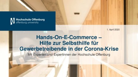 AUTOR: Hochschule Offenburg | TITLE: Workshop Intro | DESCRIPTION: -