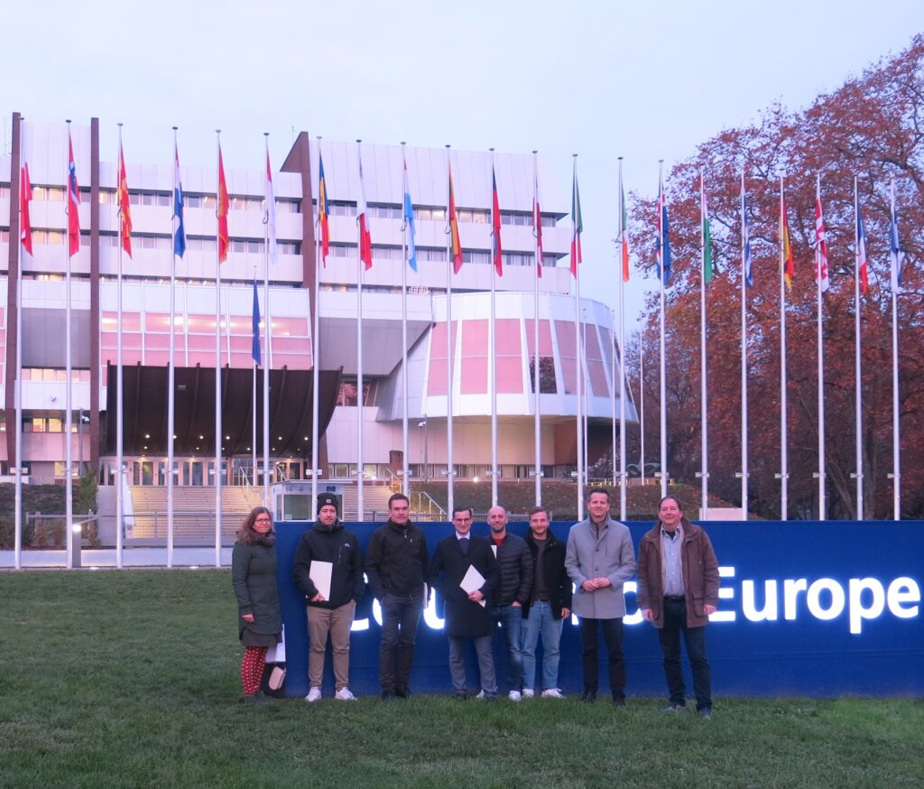 Besuch beim Europarat in Strassburg